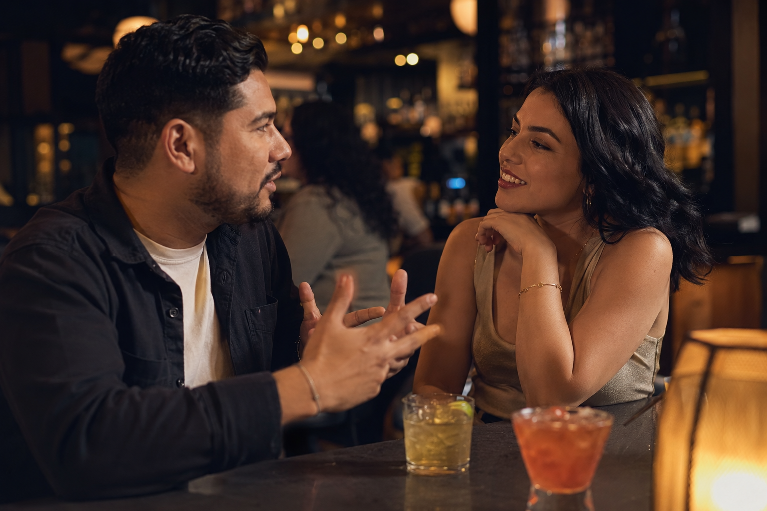 Conversación auténtica y conexión emocional entre personas